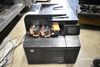 HP CF145A Countertop Printer w/ Ink Cartridges. 110-127 Volts, 1 Phase.