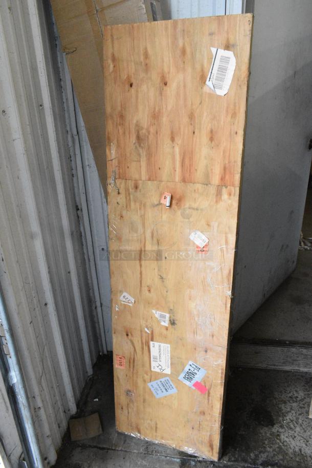 Wooden Butcher Block Tabletop. - Image 2 of 2