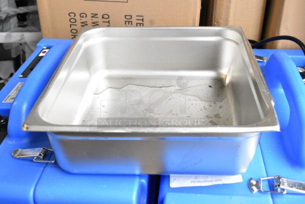 4 BRAND NEW SCRATCH AND DENT! 4070142 Choice 2/3 Size 4" Deep Anti-Jam Stainless Steel Steam Table / Hotel Pan - 24 Gauge. 4 Times Your Bid! - Image 2 of 4