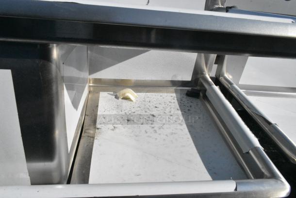 BRAND NEW SCRATCH AND DENT! Regency 600S21717218 Stainless Steel 2 Bay Sink w/ Dual Drain Boards. No Legs. Bays 12x17x12. Drain Boards 16x18 - Image 4 of 5