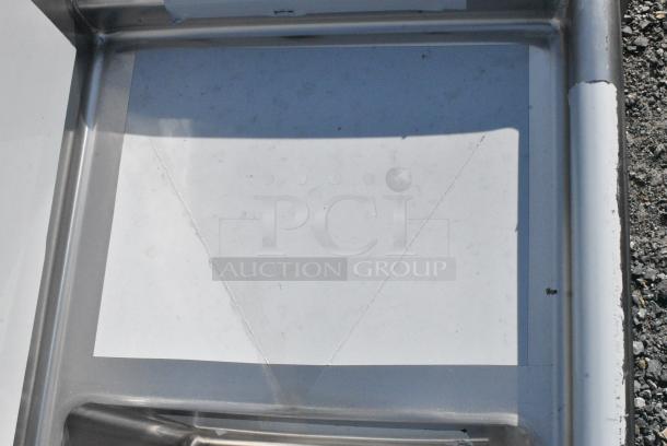 BRAND NEW SCRATCH AND DENT! Regency 600S31515215 Stainless Steel 3 Bay Sink w/ Dual Drain Boards. No Legs. Bays 15x15x12. Drain Boards 12x16 - Image 4 of 5