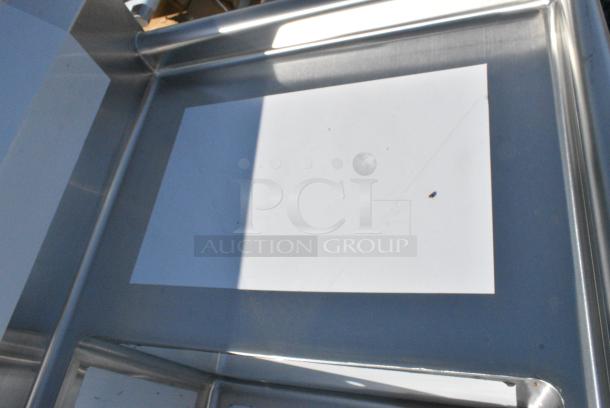 BRAND NEW SCRATCH AND DENT! Steelton 522CS31620LR Stainless Steel Commercial 3 Bay Sink w/ Dual Drain Boards. No Legs. Bays 16x20x12. Drain Boards 16x22 - Image 4 of 6