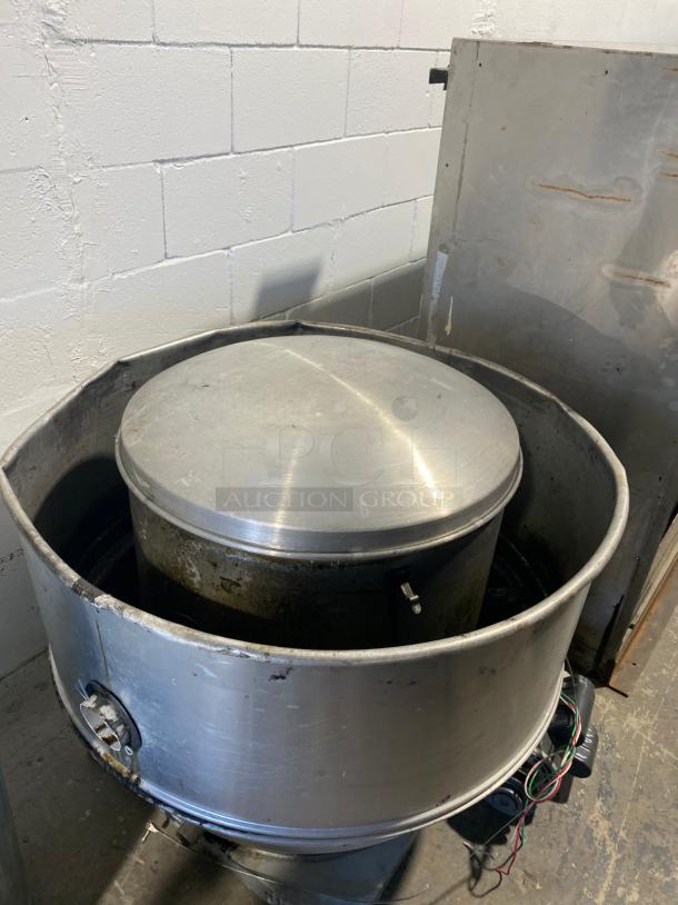 Full hood vent system with motor and fan. - Image 3 of 4