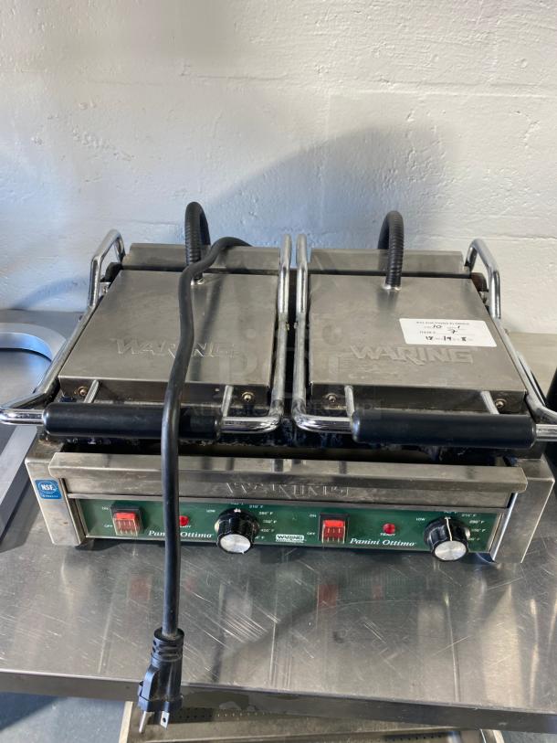 NICE! Waring Commercial Sandwich, Food Press Grill - Image 1 of 3