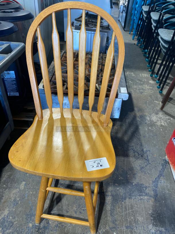 Wooden Chair - Image 1 of 2