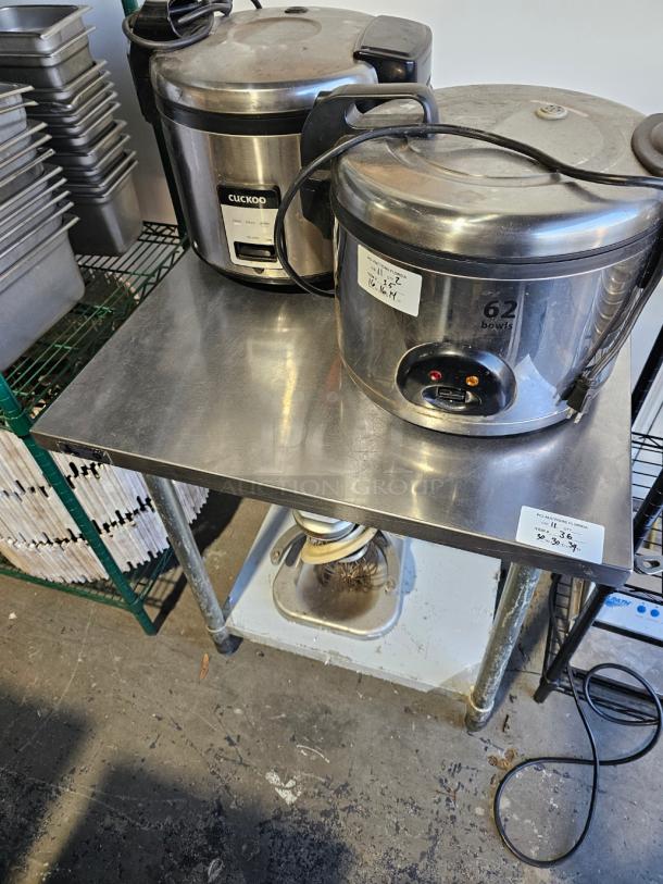 Commercial Kitchen Stainless Table (Table Only) - Image 1 of 1