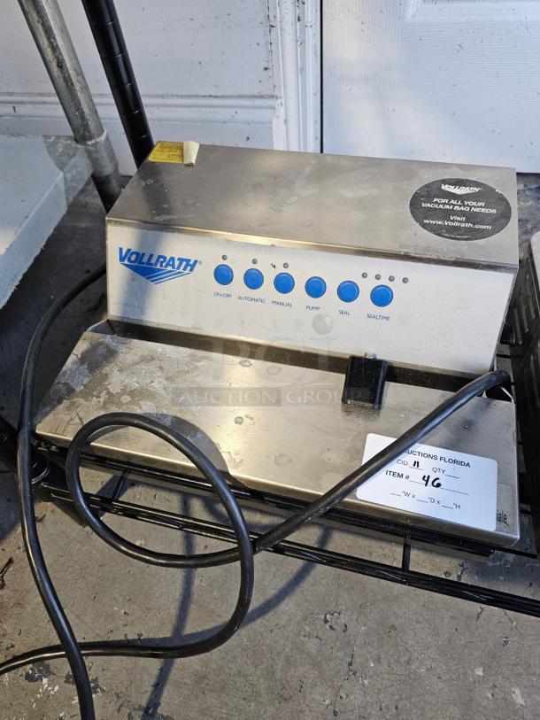 NICE! Barely Used Vollrath Vacuum Sealer - Image 1 of 1