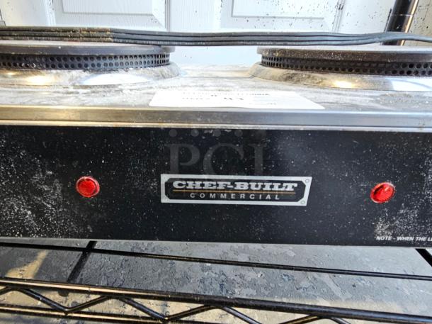 Chef-Built Two Burner Countertop Hotplate - Image 2 of 2