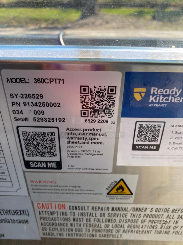 TESTED Avanco Buffet Countertop Food Warmer - Image 3 of 3