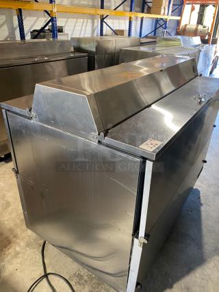 TESTED Two Sided Reach In Milk Cooler Cabinet Cooler