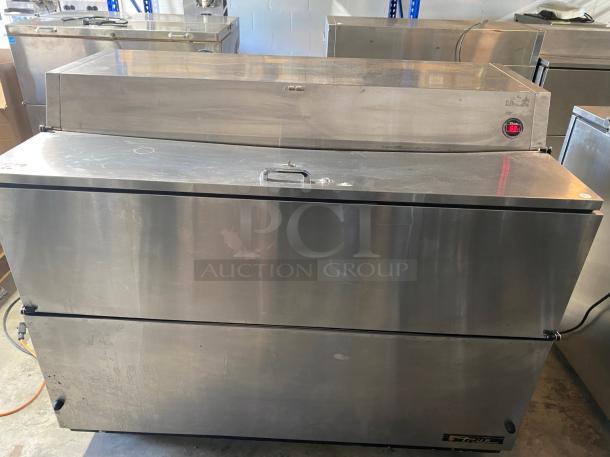 TESTED True TMC-58-S-HC Milk Cooler w/ Top & Side Access - (1024) Half Pint Carton Capacity, 115v - Image 1 of 5