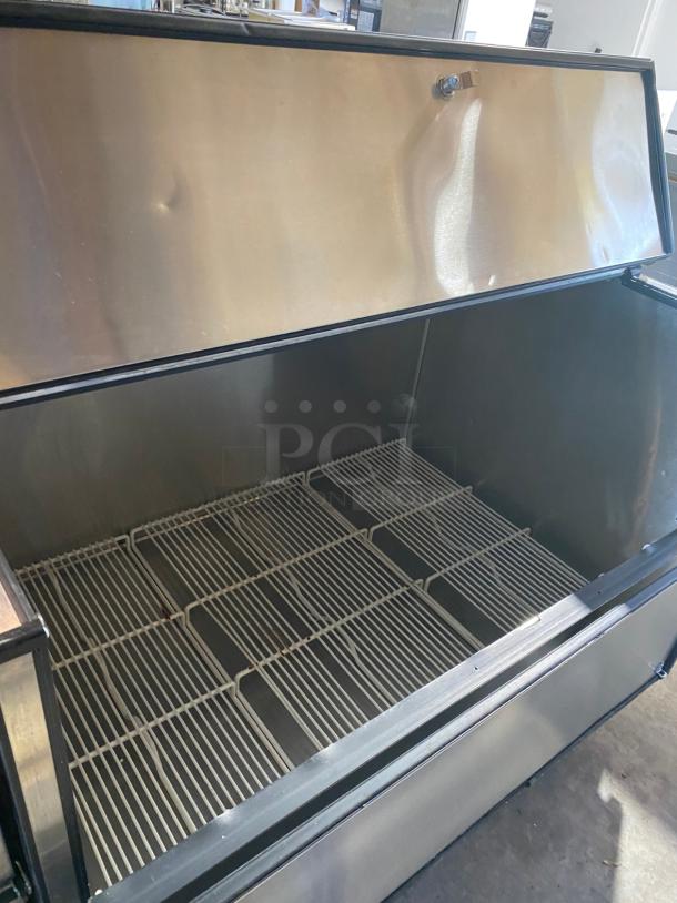 TESTED True TMC-49-S-SS 49 1/4" One Sided Milk Cooler with Stainless Steel Exterior and Interior - Image 2 of 4