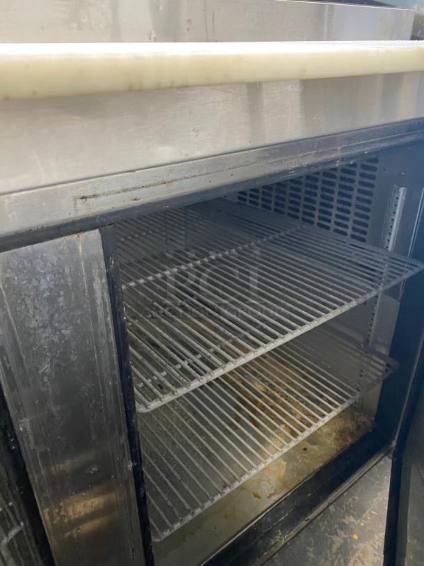 NICE True TPP-AT-67-HC 67 3/8" 2 Door Refrigerated Pizza Prep Table - Image 2 of 3