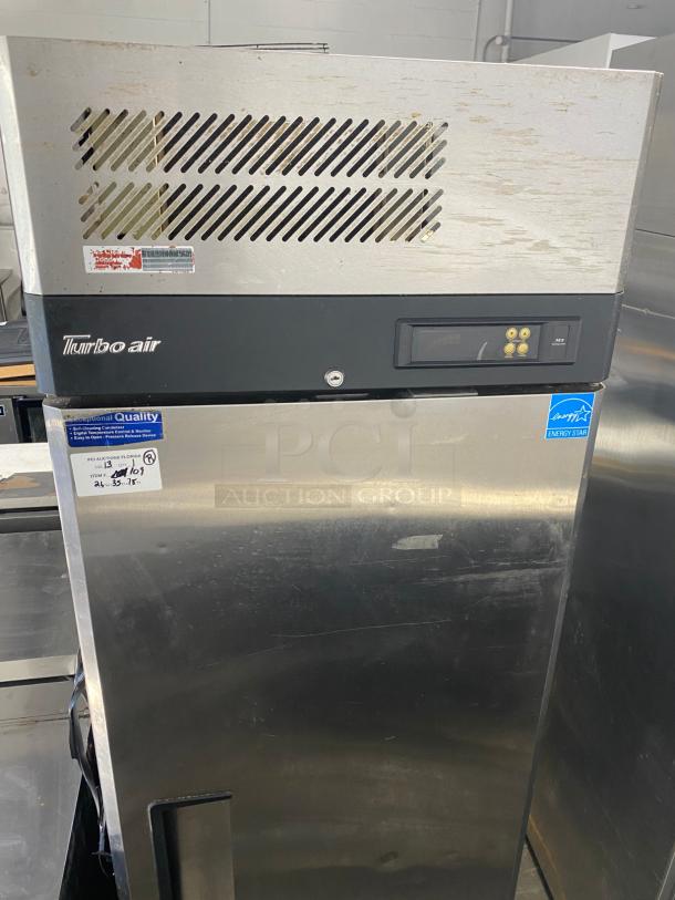 Turbo Air Upright Reach In Rack Needs Repair - Image 2 of 4