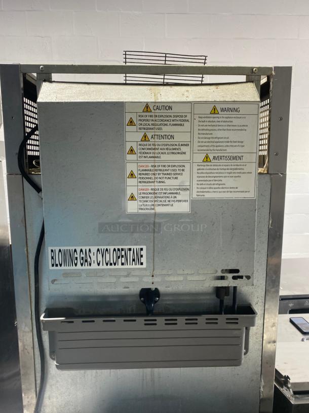 Turbo Air Upright Reach In Rack Needs Repair - Image 4 of 4