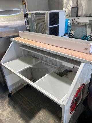 Bacardi Branded Mobile Outdoor/Indoor Bar w/ Wheels