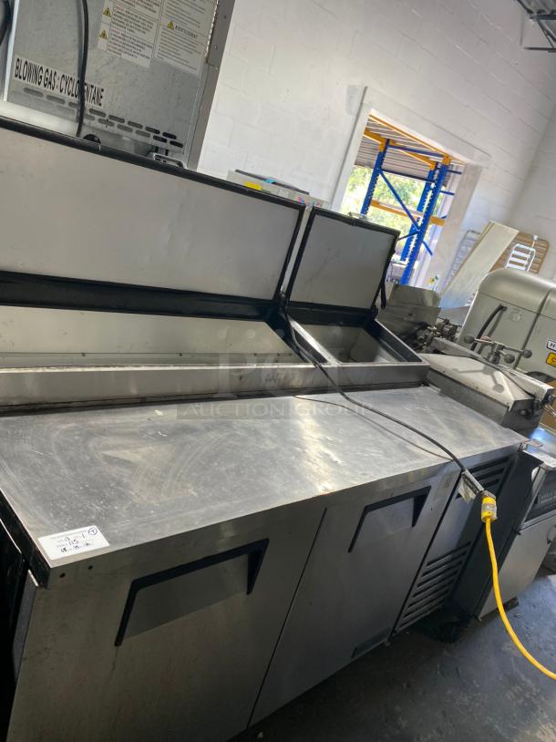 TESTED True TPP-AT-67-HC 67 3/8" 2 Door Refrigerated Pizza Prep Table - Image 2 of 4