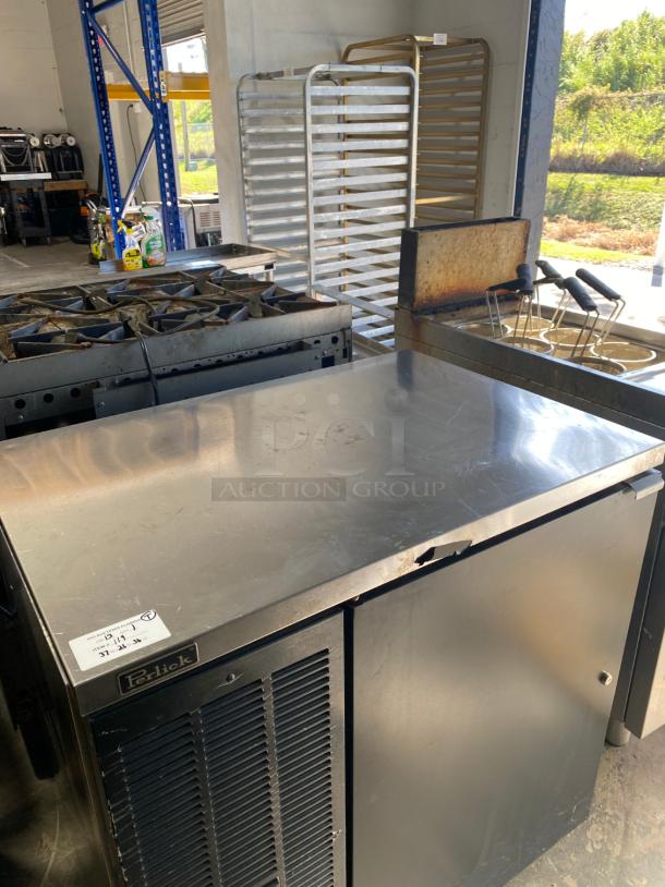 TESTED Perlick DDS36 36" Stainless Steel Direct Draw Beer Dispenser Refrigerator - (2) 1/4 Keg Capacity - Image 2 of 4