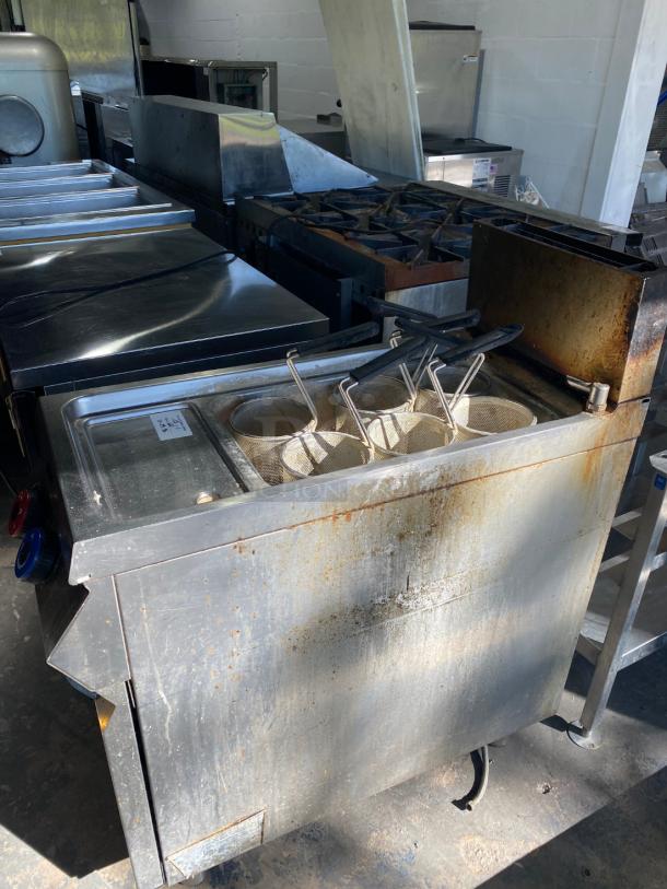 NICE Commercial Pasta Boiler w/ Baskets! - Image 3 of 3