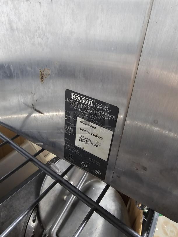 QCS1-350 Commercial Conveyor Toaster – 120V, 1PH - Image 2 of 2