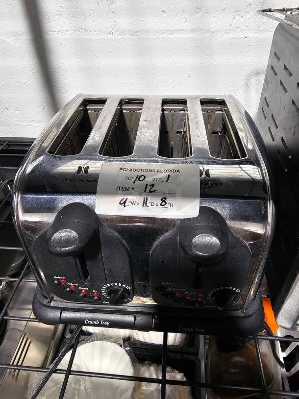 Four Slot Commercial Toaster - Image 1 of 1