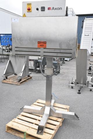 Axon EZ-36-SR86 Metal Commercial Floor Style Shrink Tunnel. 240 Volts, 3 Phase.