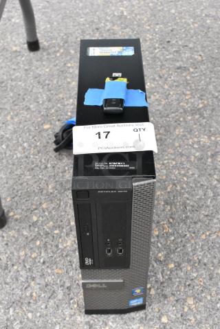 Dell D04S Computer Tower. 100-240 Volts, 1 Phase.