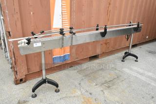 Metal Commercial Floor Style Conveyor.