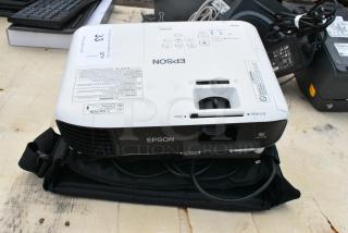 Epson H842A LCD Projector w/ Soft Case. 100-240 Volts, 1 Phase.