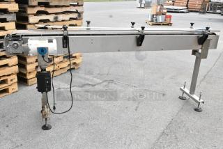 Metal Commercial Floor Style Conveyor.