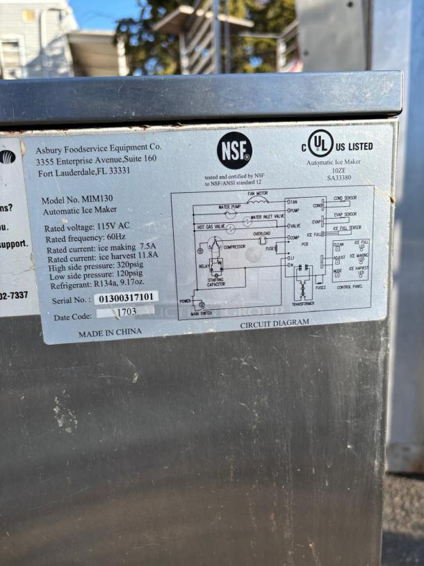 MAXX ICE MI M130 BULLET CUBE -STYLE ICE MAKER W/BIN - Image 8 of 8