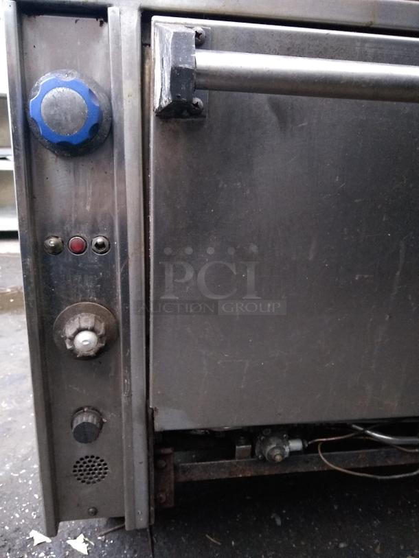 Jade JMHBI-36-NG Stainless Steel Front and Sides Single-Deck Natural Gas Titan Heavy Duty Upright Infrared Broiler - 104,000 BTU - Image 3 of 5