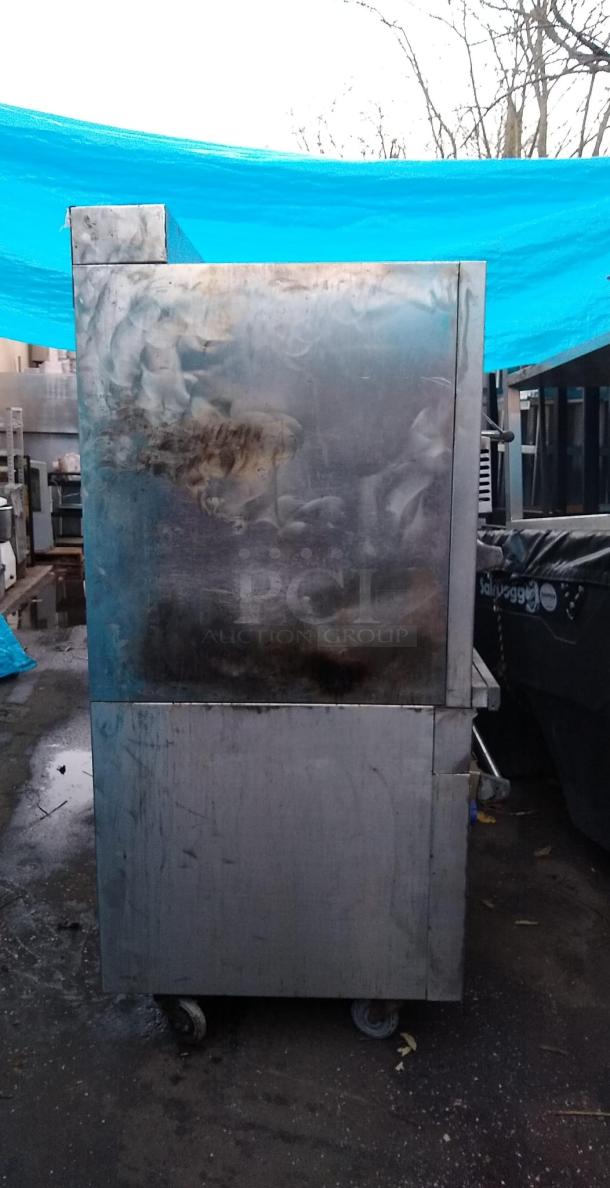 Jade JMHBI-36-NG Stainless Steel Front and Sides Single-Deck Natural Gas Titan Heavy Duty Upright Infrared Broiler - 104,000 BTU - Image 4 of 5