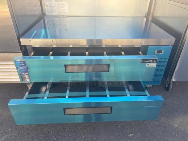 WOW L@@K BRAND NEW DUKERS SCRATCH & DENT 2 DRAW CHEF BASE TESTED AND WORKING - Image 1 of 5