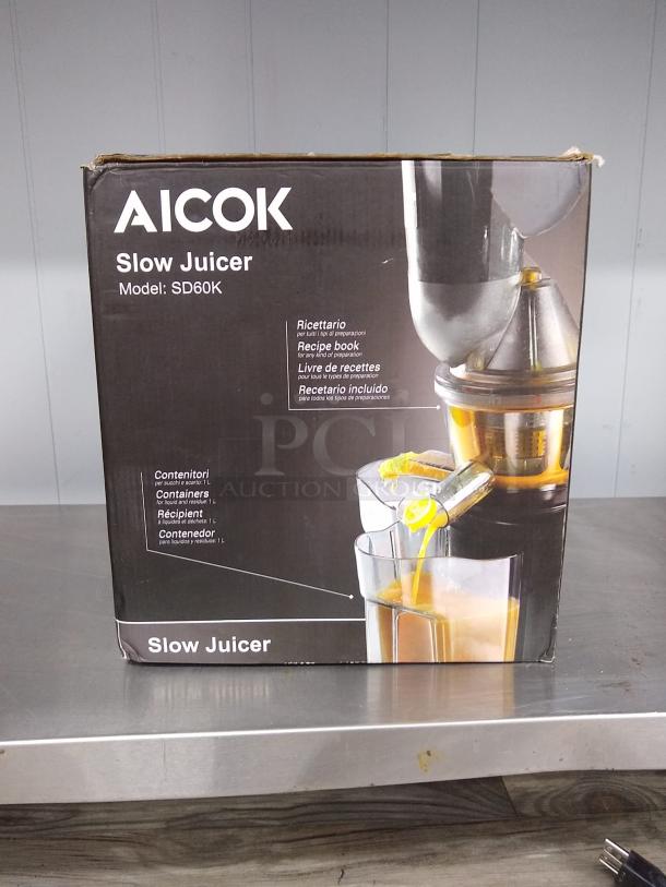 IN THE BOX AICOK SD60K VERTICAL LOADING SLOW JUICER - Image 3 of 3
