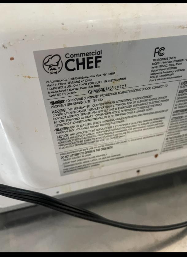 Chef Microwave - Image 3 of 3