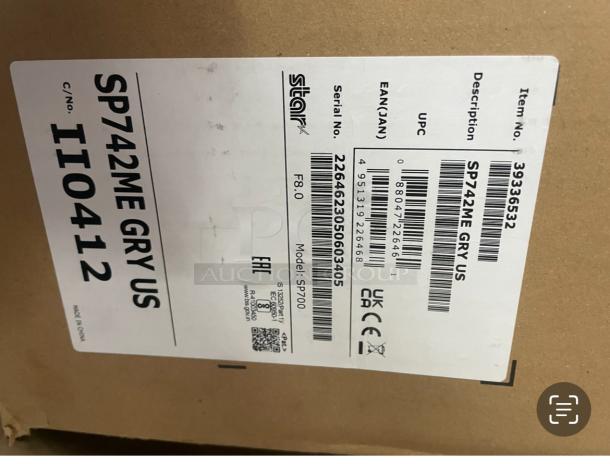 Star Micronics Receipt Printer New - Image 4 of 4