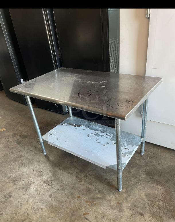 ST Steel Table 30x48 Wide Width - Image 1 of 2