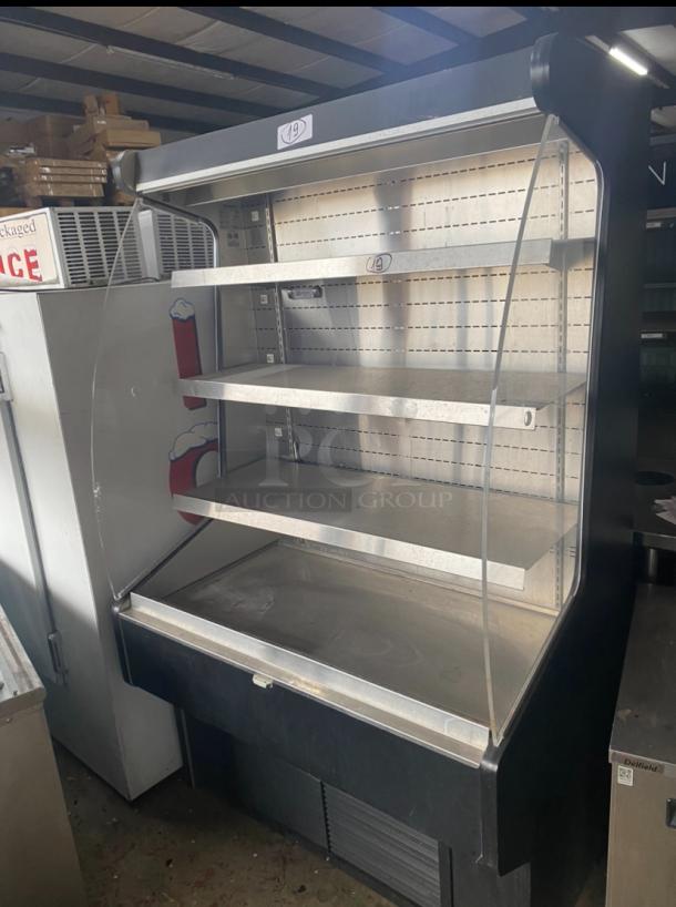 RPI Industries Model  SCRFC4878R Open Front Refrigerated Display Case. Not Tested, Missing Plug. - Image 2 of 4