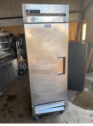 True Single Door Refrigerator, Tested Not Working. - Item #1153159