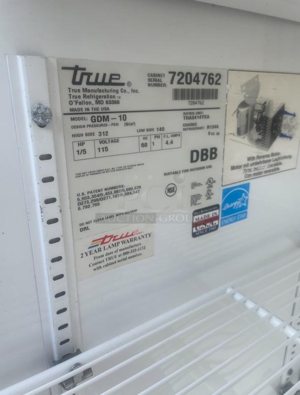 True Glass Door Cooler - Image 4 of 4