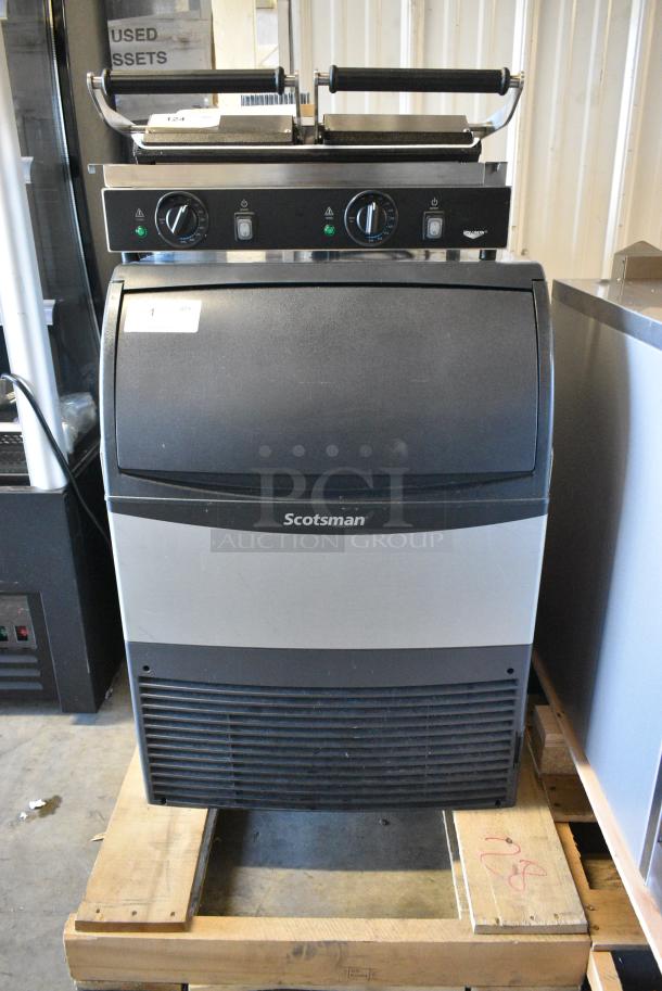 BRAND NEW SCRATCH AND DENT! 2023 Scotsman UN324A-1A Stainless Steel Commercial Undercounter Self Contained Nugget 340 lb. Ice Machine. 115 Volts, 1 Phase. - Image 1 of 5