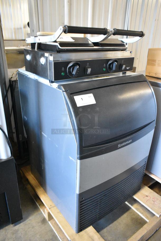BRAND NEW SCRATCH AND DENT! 2023 Scotsman UN324A-1A Stainless Steel Commercial Undercounter Self Contained Nugget 340 lb. Ice Machine. 115 Volts, 1 Phase. - Image 3 of 5