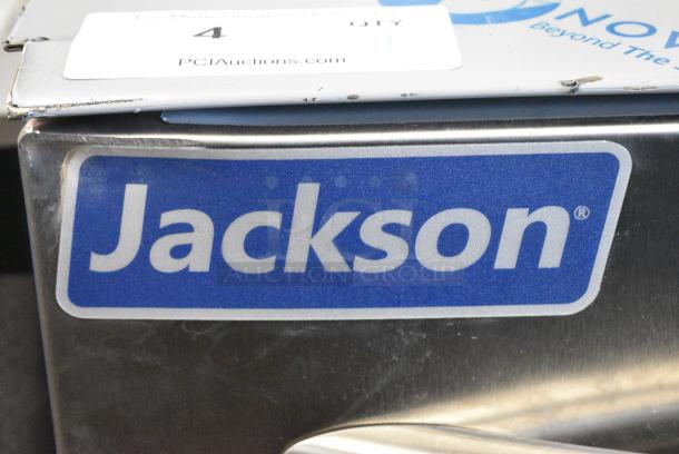 BRAND NEW SCRATCH AND DENT! 2024 Jackson DELTA HT-E-SEER Stainless Steel Commercial Hi Temp High Temperature Short Sanitizing Glasswasher with Energy Recovery. 208/230 Volts, 1 Phase. - Image 2 of 6
