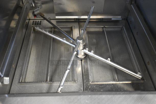 BRAND NEW SCRATCH AND DENT! 2024 Jackson DELTA HT-E-SEER Stainless Steel Commercial Hi Temp High Temperature Short Sanitizing Glasswasher with Energy Recovery. 208/230 Volts, 1 Phase. - Image 4 of 6