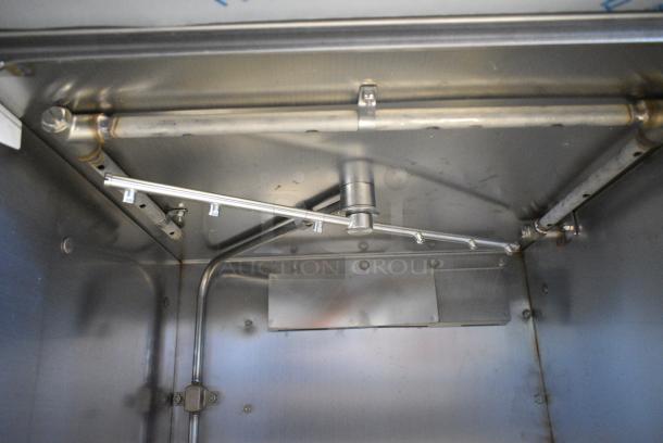 BRAND NEW SCRATCH AND DENT! 2024 Jackson DELTA HT-E-SEER Stainless Steel Commercial Hi Temp High Temperature Short Sanitizing Glasswasher with Energy Recovery. 208/230 Volts, 1 Phase. - Image 5 of 6