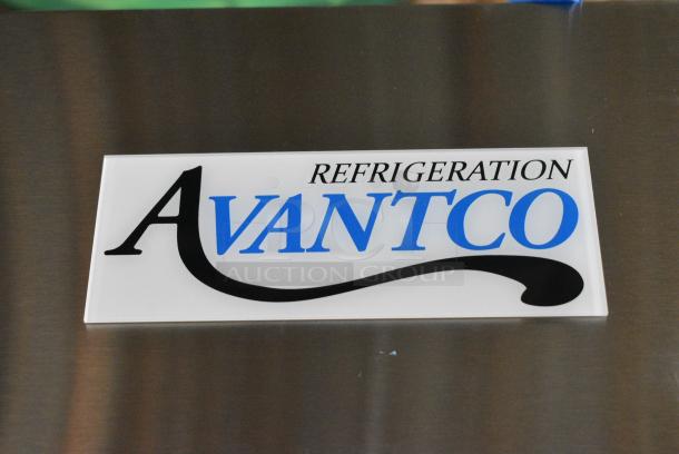 BRAND NEW SCRATCH AND DENT! Avantco 178A49RHC Stainless Steel Commercial 2 Door Reach In Cooler w/ Poly Coated Racks. 115 Volts, 1 Phase. Tested and Working! - Image 3 of 6