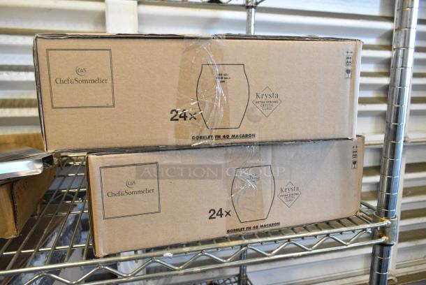 2 BRAND NEW! Boxes of 24 Chef & Sommelier N0834 11 Macaron 13.5 oz. Rocks / Old Fashioned Glass by Arc Cardinal. 2 Times Your Bid! - Image 2 of 3