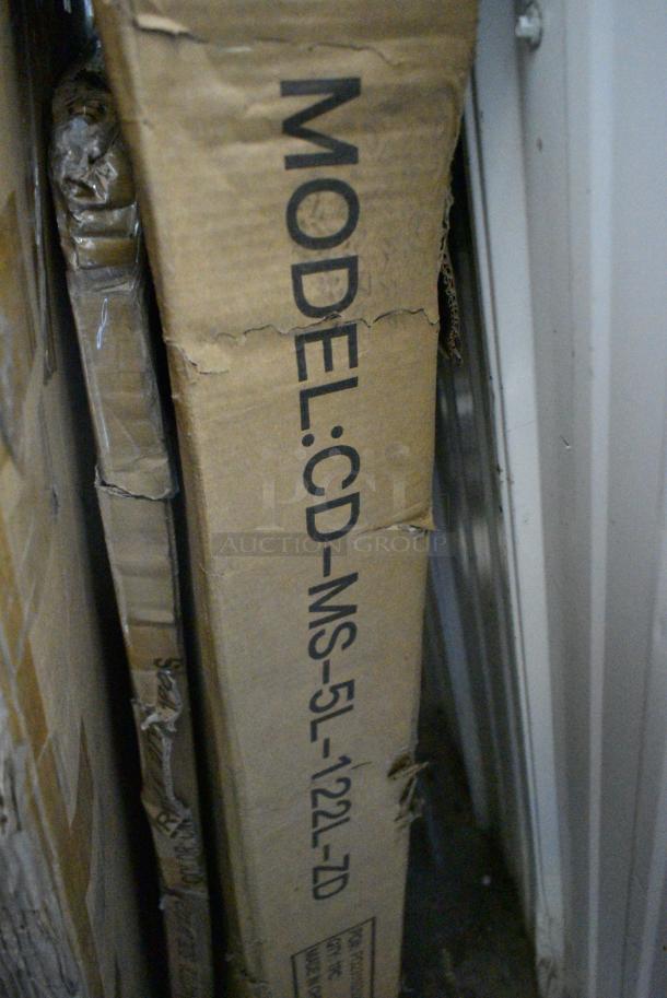 BRAND NEW SCRATCH AND DENT! CD-MS-5L-122L-ZD REIBII Large Garage Shelving Heavy Duty, 3000lbs Steel Garage Storage Shelves, Industrial Metal Shelving. May Be Missing Pieces. - Image 3 of 3