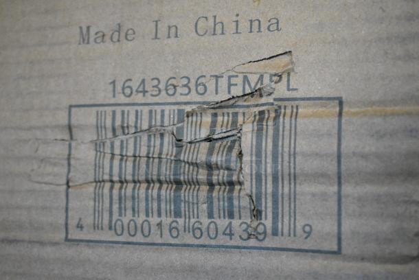 2 BRAND NEW SCRATCH AND DENT! 1643636TFMPL Lancaster Table & Seating 36" x 36" Square Thermo-Formed MDF Table Top with Maple Finish. 2 Times Your Bid! - Image 2 of 3